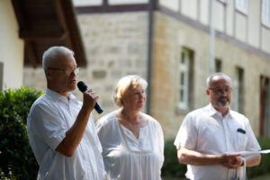 Wolfgang Tröster, Karin Stieneke und Andreas Kurte
