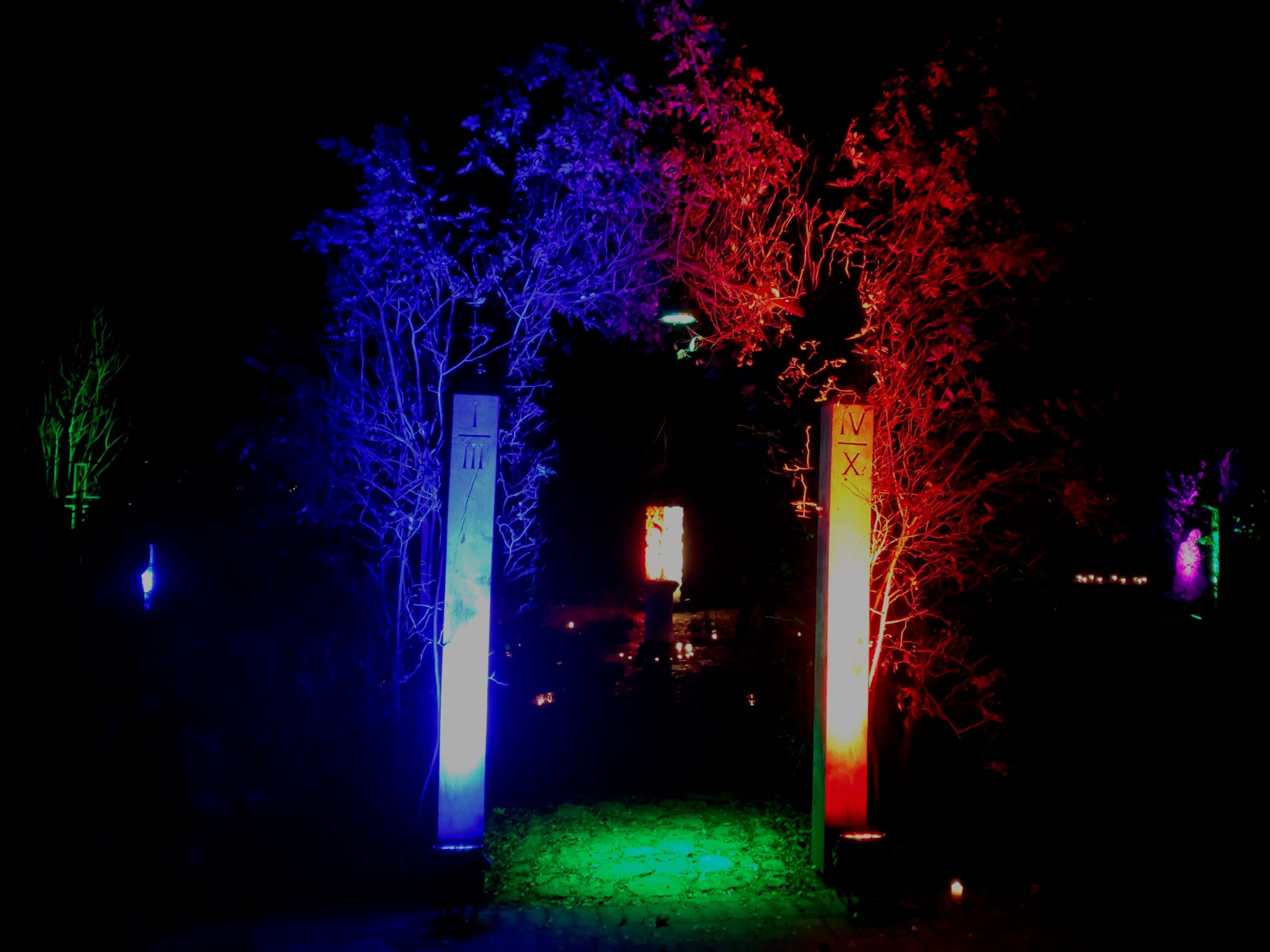 Adventsleuchten zu Lucia im Bibelgarten Brede 2025